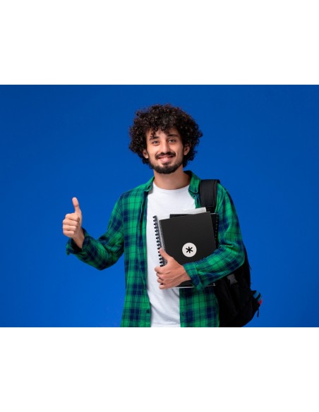 CUADERNO ESP.A4 MICRO ANTARTIK T.FORRADA80H 90GR.HOR.1B.4 TAL.NG.