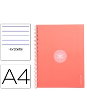CUADERNO ESP.A4 MICRO ANTARTIK T.FORRADA80H 90GR.HOR.1B.4 TAL.RS.CL.