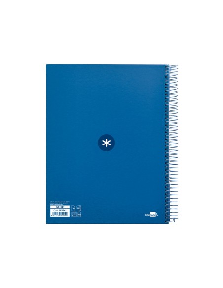 CUADERNO ESP. ANTARTIK A4 T.FORRADA MICRO 5MM 5B 4T.120H 100GR.AZ.MAR