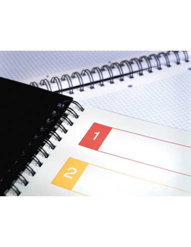 BLOC ESP.A5EXECUTIVE AZ. 5MM 100H80 GR. 5 SEP.PLASTIC