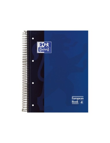 CUADERNO ESP. OXFORD EBOOK A4 T.EXTRA MICRO 5MM 80H 90GR. SURT.
