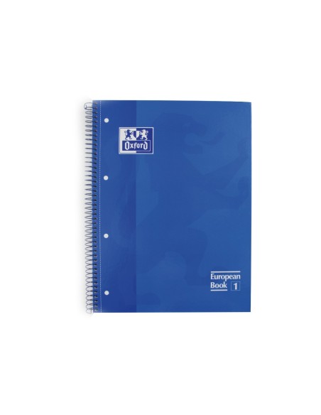 CUADERNO ESP. OXFORD EBOOK A4 T.EXTRA MICRO 5MM 80H 90GR. AZ.