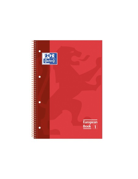 CUADERNO ESP. OXFORD EBOOK A4 T.EXTRA MICRO 5MM 80H 90GR. RJ.