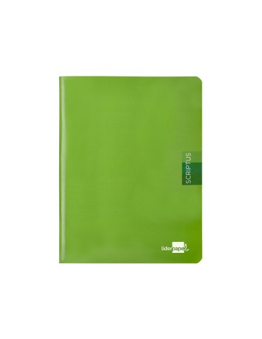 CUADERNO ENCOLADO SCRIPTUS A5 T.CARTON 4MM 48H 90GR. VE.