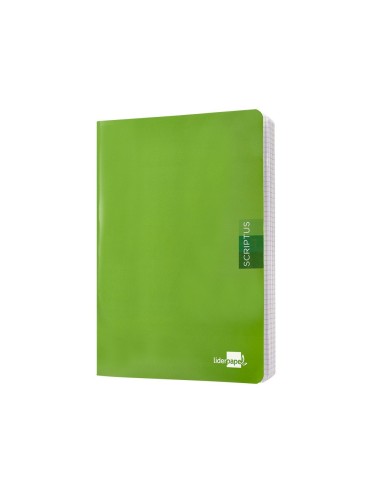 CUADERNO ENCOLADO SCRIPTUS A5 T.CARTON 4MM 48H 90GR. VE.