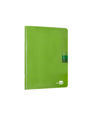 CUADERNO ENCOLADO SCRIPTUS A5 T.CARTON 4MM 48H 90GR. VE.