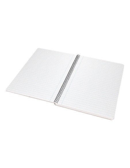 CUADERNO ESP. LIDERPAPEL FL. T.CARTON PAUTA 2.5MM 80H. 70GR.COL.SURT.