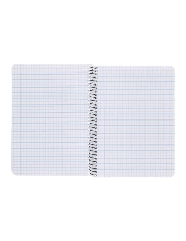 CUADERNO ESP. LIDERPAPEL A5 T.CARTON PAUTA 3MM 40H.70GR. COL.SURT.