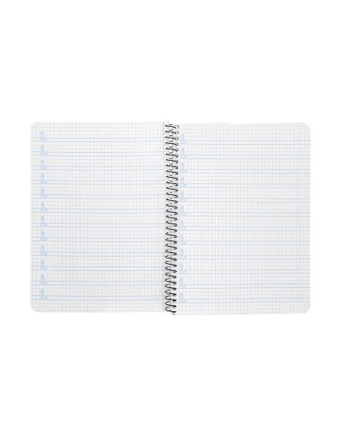 CUADERNO ESP. LIDERPAPEL A5 T.CARTON PAUTA 4MM 40H.70GR. COL.SURT.