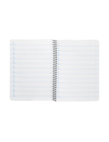 CUADERNO ESP. LIDERPAPEL A5 T.CARTON PAUTA 4MM 40H.70GR. COL.SURT.