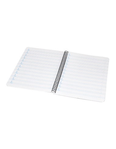 CUADERNO ESP. LIDERPAPEL A5 T.CARTON PAUTA 4MM 40H.70GR. COL.SURT.
