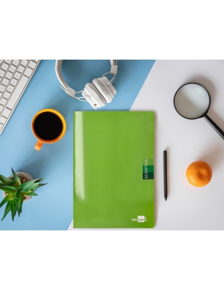 CUADERNO GRAP. SCRIPTUS A4 T.CARTON 8MM 48H 60GR. SURT.
