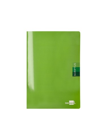 CUADERNO ENCOLADO SCRIPTUS A4 T.CARTON LISO 48H. 90GR. COL.SURT.