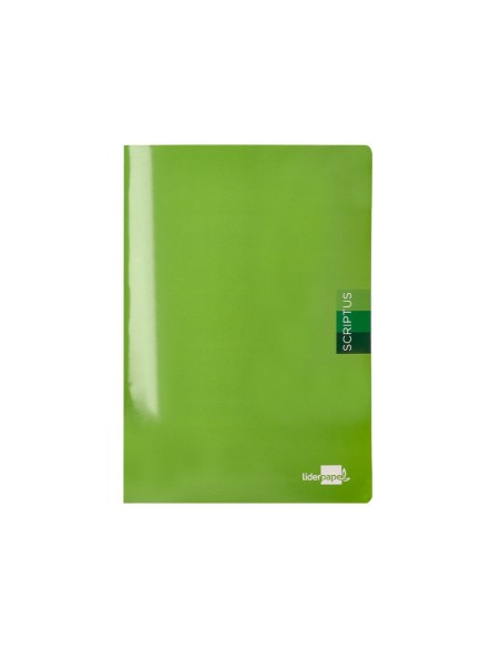 CUADERNO ENCOLADO SCRIPTUS A4 T.CARTON LISO 48H. 90GR. COL.SURT.