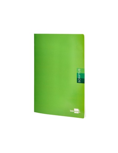CUADERNO ENCOLADO SCRIPTUS A4 T.CARTON LISO 48H. 90GR. COL.SURT.
