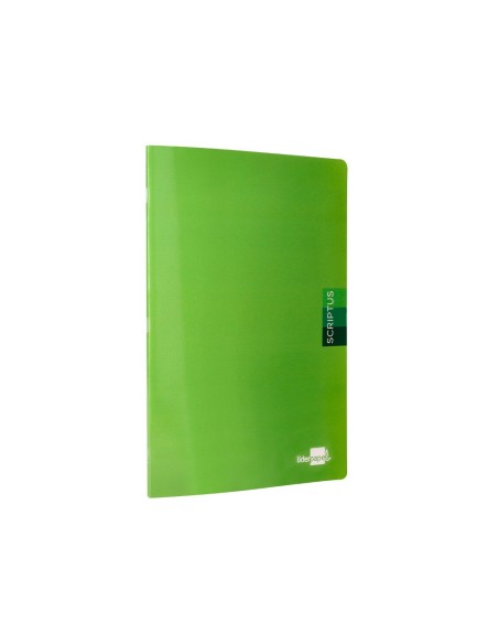 CUADERNO ENCOLADO SCRIPTUS A4 T.CARTON LISO 48H. 90GR. COL.SURT.