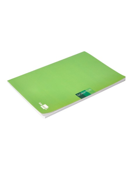 CUADERNO ENCOLADO SCRIPTUS A4 T.CARTON LISO 48H. 90GR. COL.SURT.