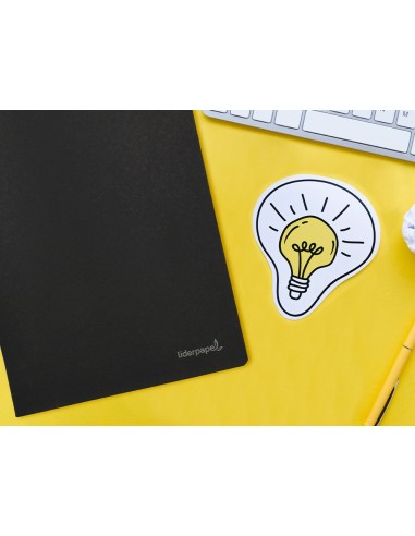 CUADERNO ENCOLADO LIDERPAPEL A4 T.CARTON 5MM 80H. 60GR. NG.