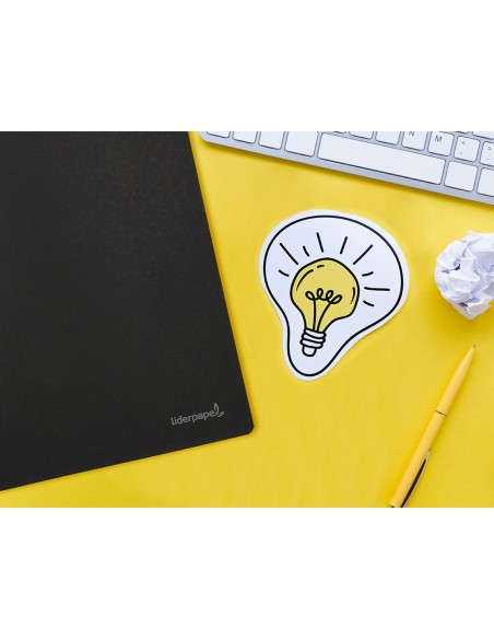 CUADERNO ENCOLADO LIDERPAPEL A4 T.CARTON LISO 80H. 60GR. NG.