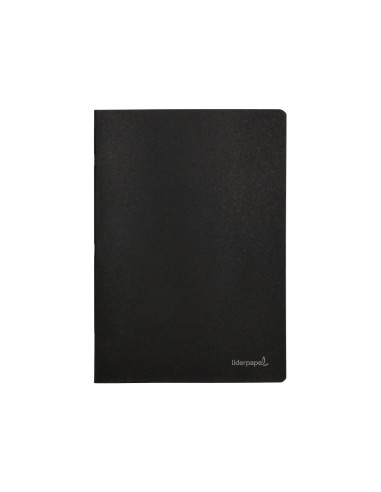 CUADERNO ENCOLADO LIDERPAPEL A4 T.CARTON LISO 80H. 60GR. NG.