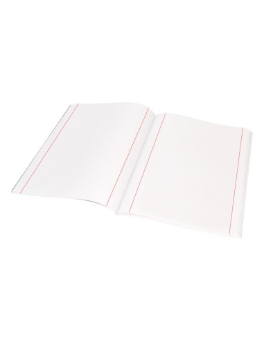 CUADERNO ENCOLADO LIDERPAPEL A5 T.CARTON LISO 80H. 60GR. NG.