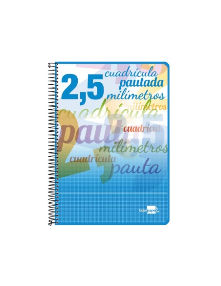 CUADERNO ESP. WRITE A5 T.BLANDA PAUTA 2.5MM 40H. 70GR. COL.SURT.