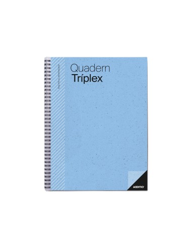 BLOC NOTAS TRIPLEX ADDITIO 22,5X31CM EVAL.CONT. TUTORIAS CATALAN