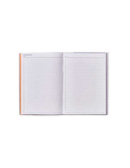 BLOC NOTAS ADDITIO A5 HORARIO PLANIFICACION MENSUAL PLAN CURSO