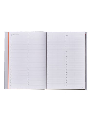 BLOC NOTAS ADDITIO A4 HORARIO PLANIFICACION MENSUAL PLAN CURSO