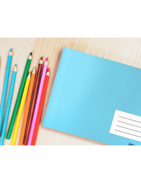 CUADERNO GRAP. WRITE A5 AP. T.CARTON 3MM 32H. 60GR. COL.SURT.