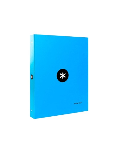 CARPETA ANTARTIK A4 FORRADA 4A.25 MM RED.AZ.