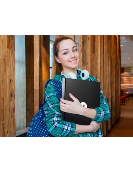 CARPETA ANTARTIK A4 FORRADA 4A.25 MM RED.NG.