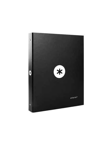 CARPETA ANTARTIK A4 FORRADA 4A.25 MM RED.NG.