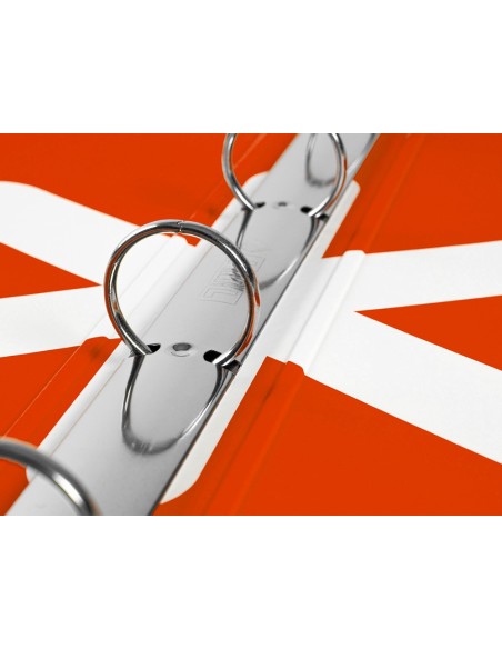 CARPETA ANTARTIK A4 FORRADA 4A.25 MM RED.NG.