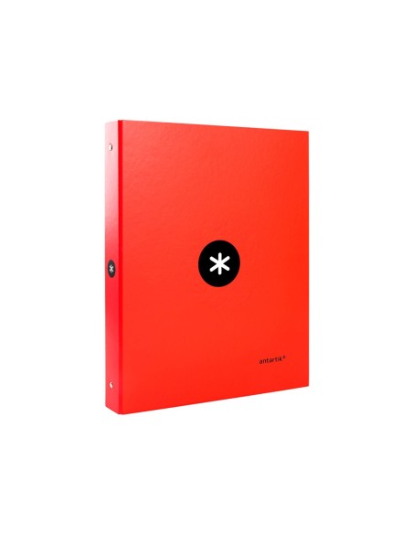 CARPETA ANTARTIK A4 FORRADA 4A.25 MM RED.RJ.
