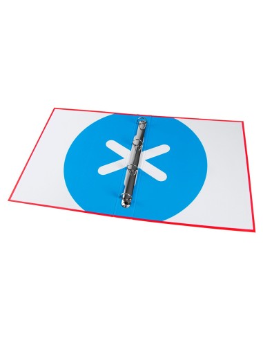 CARPETA ANTARTIK A4 FORRADA 4A.25 MM RED.RJ.