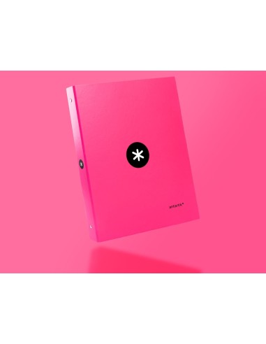 CARPETA ANTARTIK A4 FORRADA 4A.25 MM RED.RS.