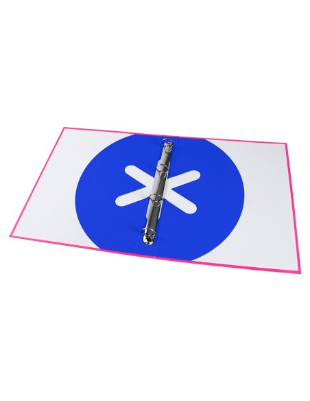 CARPETA ANTARTIK A4 FORRADA 4A.25 MM RED.RS.