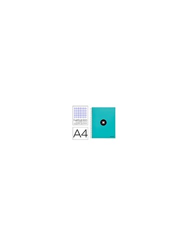 CUADERNO ESP. ANTARTIK A4 T.FORRADA MICRO 5MM 5B 4T.120H.100GR.MENTA