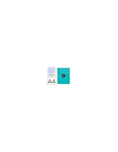 CUADERNO ESP. ANTARTIK A4 T.FORRADA MICRO 5MM 5B 4T.120H.100GR.MENTA
