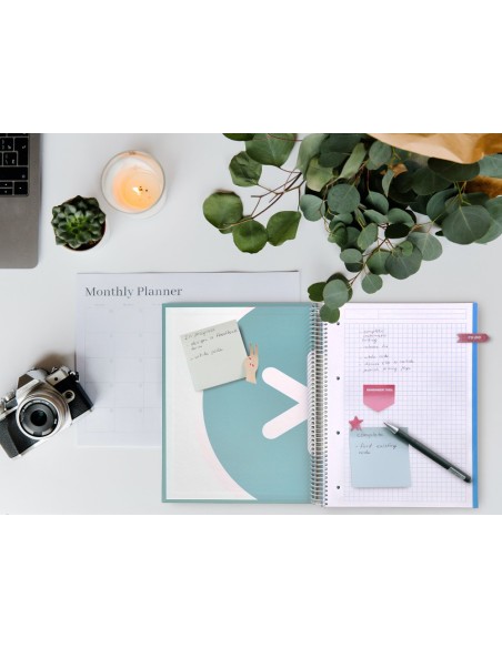 CUADERNO ESP. ANTARTIK A4 T.FORRADA MICRO 5MM 5B 4T.120H.100GR.MENTA