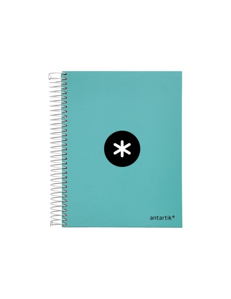 CUADERNO ESP. ANTARTIK A5 T.FORRADA MICRO 5MM 5B 6T.120H.100GR.MENTA
