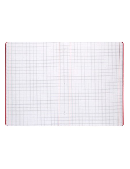 CUADERNO LIDERPA 360 T.DE PLAST.A5 48H. 90G/M2 5MM DOBLE MARGEN SURT.