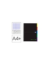 CUADERNO ESP. OXFORD B&C A4+T.EXTRA MICRO 5MM 5B 100H. 90GR. VE. 2