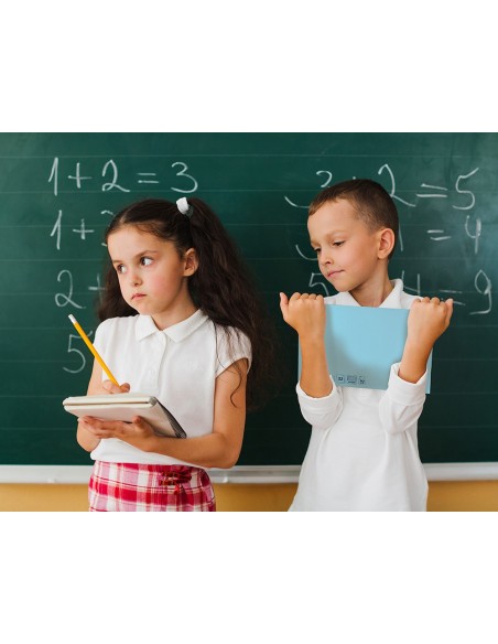 CUADERNO GRAP. WRITE A5 AP. T.CARTON 6MM 32H. 60GR. COL.SURT.