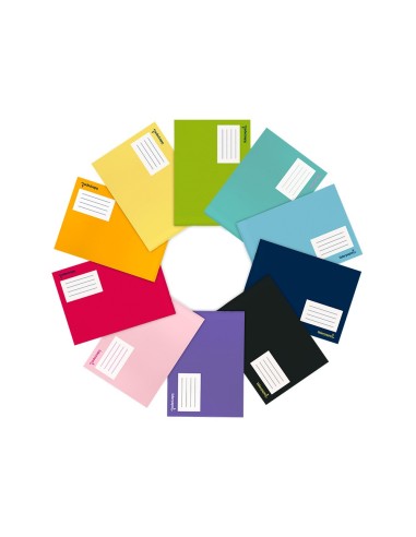 CUADERNO GRAP. WRITE A5 AP. T.CARTON 6MM 32H. 60GR. COL.SURT.