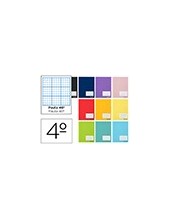 CUADERNO GRAP. WRITE A5 T.CARTON RAYADO Nº 46 32H. 60GR. COL.SURT. 2