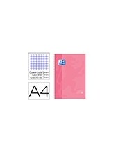 CUADERNO ESP. OXFORD A4 T.EXTRA MICRO 5MM 80H ROSA DULCE 2