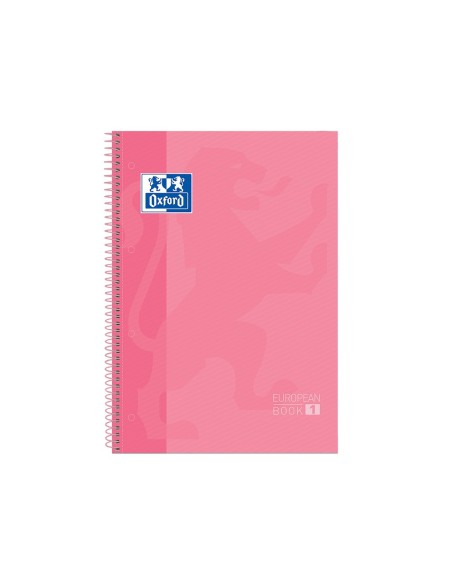 CUADERNO ESP. OXFORD A4 T.EXTRA MICRO 5MM 80H ROSA DULCE
