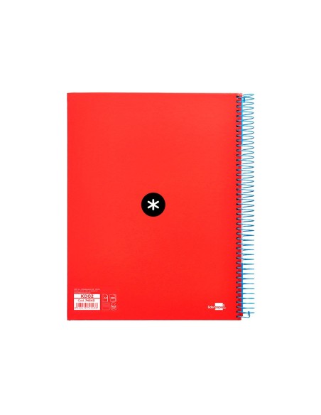CUADERNO ESP. ANTARTIK A4 T.FORRADA MICRO HOR. 5B 4T.120H.100GR.RJ